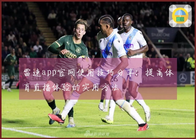 雷速app官网使用技巧分享：提高体育直播体验的实用方法